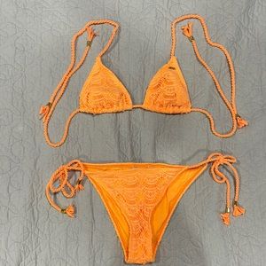 Roxy orange bikini